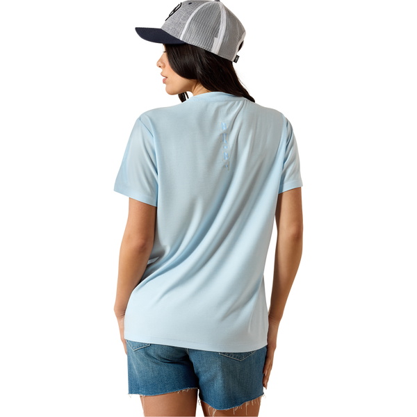 2026 Ariat Damen Laguna Logo Shirt 10071254 - Nantucket Breeze